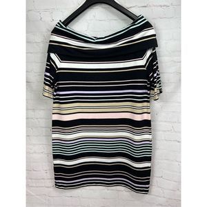 Tommy Hilfiger striped dress for women size XL NWT